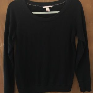 Victoria Secret Black Long Sleeve Shirt